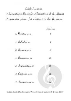 7 Romantische Stücke von Theo Theobald 