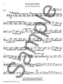 Schirmer Classic Choruses Bass (Stan Pethel) 