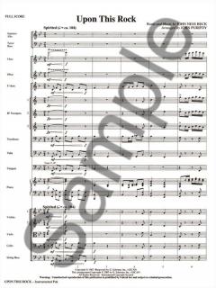 Upon This Rock Orchestra Instrumental Pak (John Purifoy) 