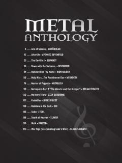 Deluxe Guitar Play-Along Vol. 15: Metal Anthology 