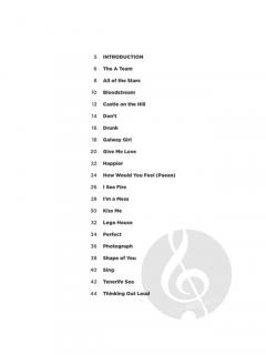 Ed Sheeran - Super Easy Songbook 