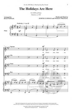 The Holidays Are Here von Judith Clurman 