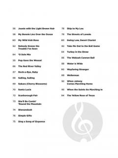 Folksongs - Super Easy Songbook 