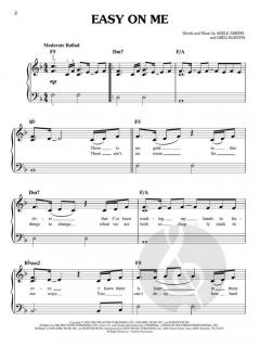 Easy on Me - Easy Piano von Adele Adkins 