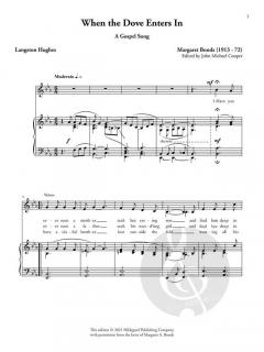 When the Dove Enters In von Margaret Bonds 