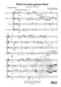 Dein Ist Mein Ganzes Herz von Franz Lehár 