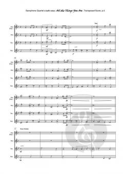 All The Things You Are von Jerome Kern 