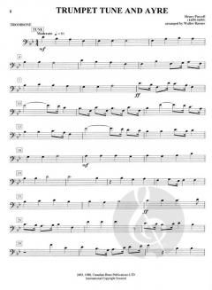 The Canadian Brass Wedding Essentials - Trombone (Canadian Brass Quintet) 