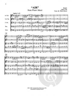 Canadian Brass Wedding Essentials (Canadian Brass Quintet) 