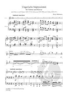 Ungarische Impressionen von Heinz Bethmann 