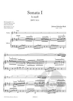 Sonate 1 h-moll BWV 1014 von Johann Sebastian Bach 