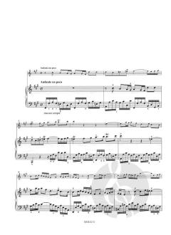 Sonate 2 A-Dur BWV 1015 von Johann Sebastian Bach 