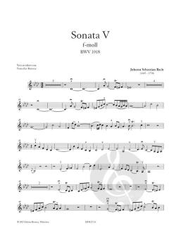 Sonate 5 f-moll BWV 1018 von Johann Sebastian Bach 