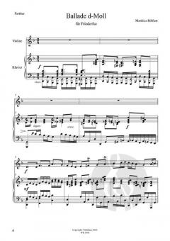 Ballade d-Moll von Matthias Böhlert 