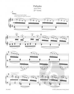 Préludes - 2me Livre von Claude Debussy 