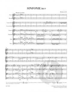 Sinfonie e-Moll Hob. I:44 von Joseph Haydn 