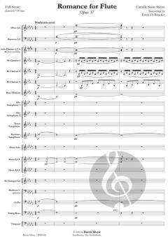 Romance for Flute op. 37 von Camille Saint-Saëns 