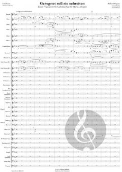 Gesegnet soll sie schreiten von Richard Wagner 