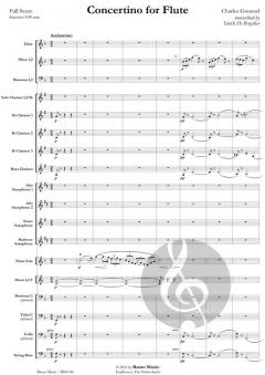 Concertino for Flute von Charles Gounod 