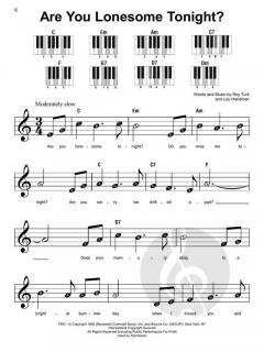 Super Easy Piano: Elvis Presley von E. Presley 
