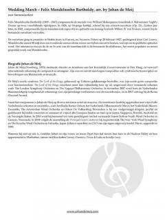 Wedding March von Felix Mendelssohn Bartholdy 