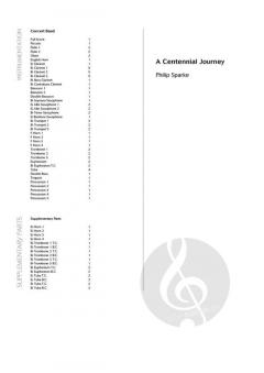 A Centennial Journey von Philip Sparke 