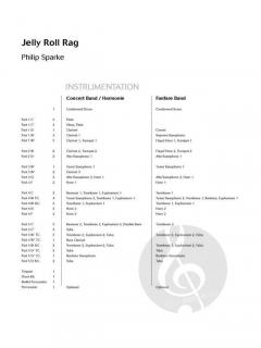 Jelly Roll Rag von Philip Sparke 