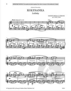 Piano Album von Henryk Mikołaj Górecki 