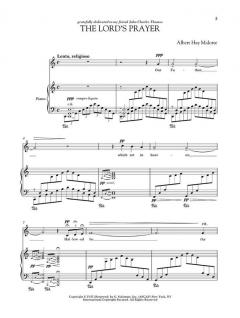 Sing The Lord's Prayer With Orchestra von Albert Hay Malotte 