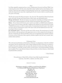 Piccolo Concerto von Avner Dorman 