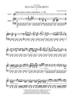 Piccolo Concerto von Avner Dorman 