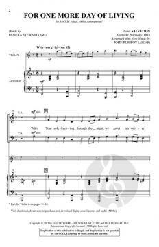 For One More Day of Living 