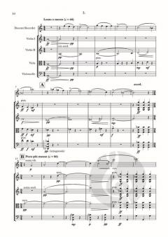 Fantasy for Recorder and String Quartet von Malcolm Arnold 