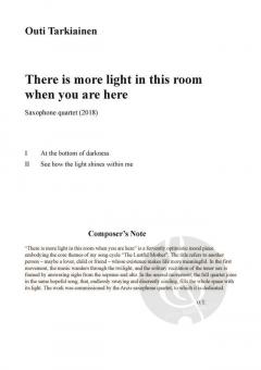 There Is More Light In This Room When You Are Here von Outi Tarkiainen 
