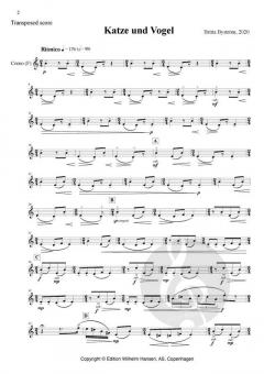 Katze Und Vogel (2020) von Britta Byström 