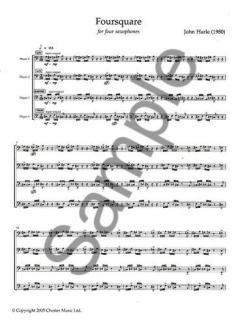 Foursquare Sax Quartet 