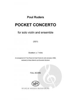 Pocket Concerto von Poul Ruders 