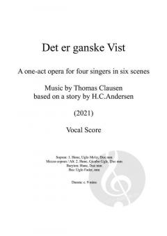 3 Små H.C. Andersen Operaer von Thomas Clausen 