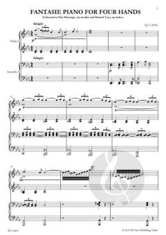 Music for Piano 4-Hands von Abraham Tena Manrique 