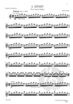 5 Concert Studies von Basilio Merlino 