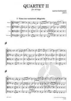 String Quartet 2 von David Fontanesi 