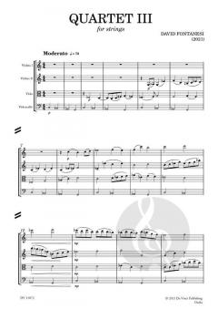 String Quartet 3 von David Fontanesi 