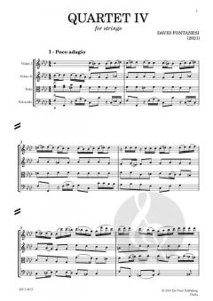 String Quartet 4 von David Fontanesi 