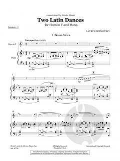 2 Latin Dances von Lauren Bernofsky 