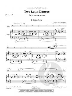 2 Latin Dances von Lauren Bernofsky 