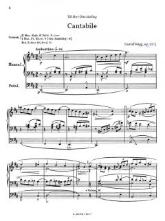 5 Stücke für Orgel op.16, op.22 von Gustaf Hägg im Alle Noten Shop kaufen