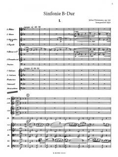 Sinfonie B-Dur op.130 von Julius Weismann 