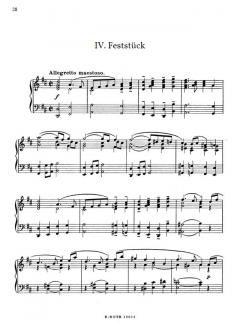 Ausgewählte Stücke für Orgel (man.) oder Harmonium von Gustaf Hägg im Alle Noten Shop kaufen