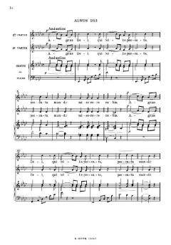 Messe op. 82 von Auguste Durand 