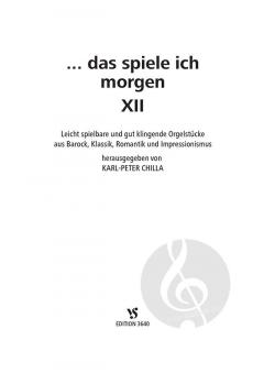 Das spiele ich morgen Band 12 